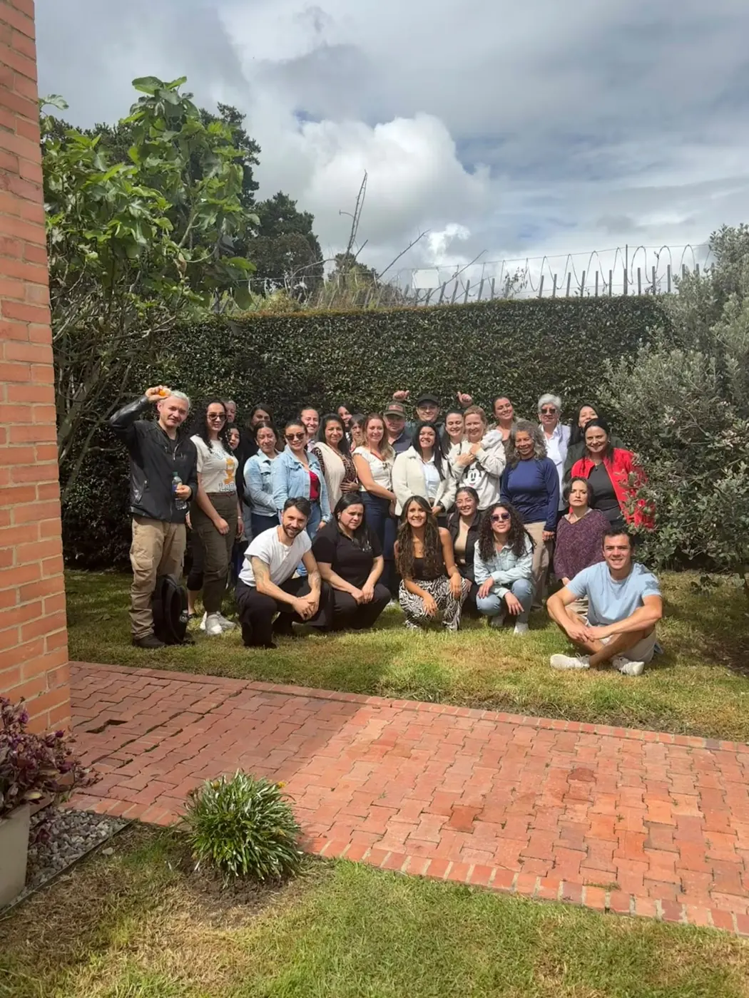 Participantes de un encuentro presencial en la Sabana de Bogotá